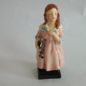 Vtg Doulton England Little Nell Bone China Figurine